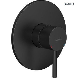 Oltens Molle bateria prysznicowa podtynkowa kompletna - czarny mat