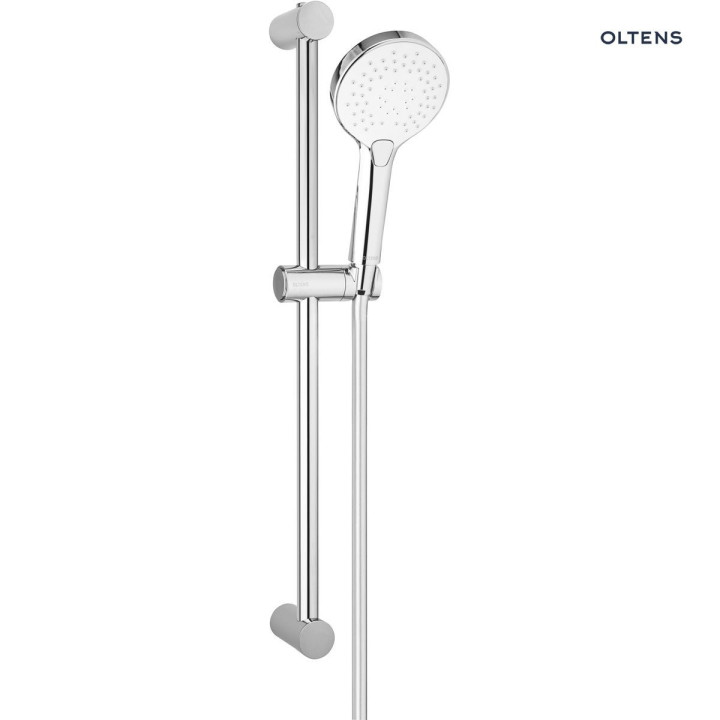 Zestaw prysznicowy Oltens Driva EasyClick Alling 60 - chrom/biały