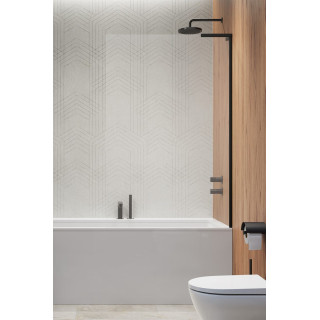 Drzwi prysznicowe Radaway Nes KDS II 120, lewe, 1200x2000mm, srebrny profil