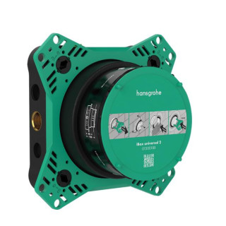 Ibox Universal z zaworami odcinającymi DN 20/15 Hansgrohe