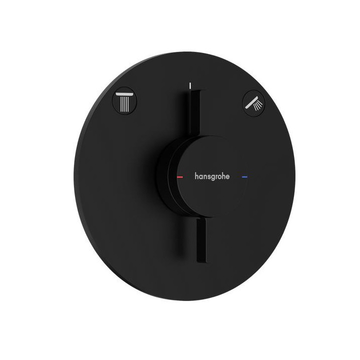 Hansgrohe Tecturis S Jednouchwytowa bateria umywalkowa ścienna, podtynkowa z wylewką 22,5 cm