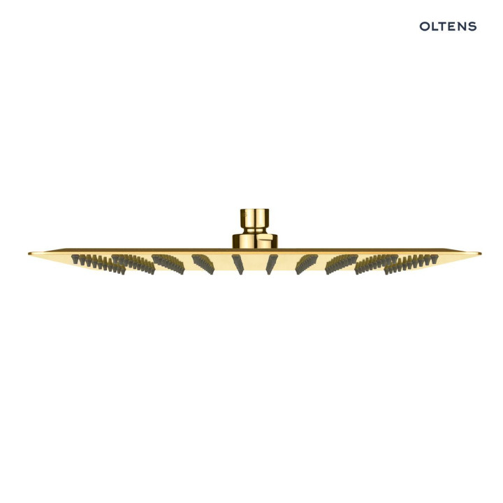 Oltens Vindel (S) deszczownica 30x30 cm kwadratowa - złota