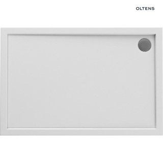 Oltens Superior brodzik akrylowy 120x90 cm prostokatny - biały