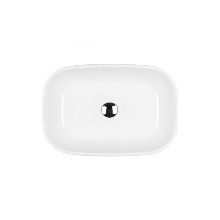 Oltens Jurong umywalka 54x36 cm nablatowa - biała