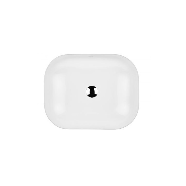 Oltens Josen umywalka 50x39,5 cm nablatowa - biała