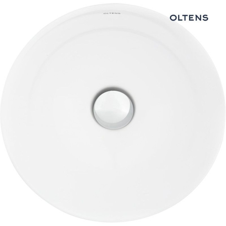 Oltens Jagala umywalka 32x32 cm nablatowa - biała