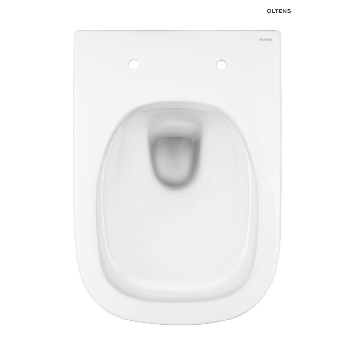 Oltens Gulfoss miska WC wisząca PureRim z powłoką SmartClean - biała