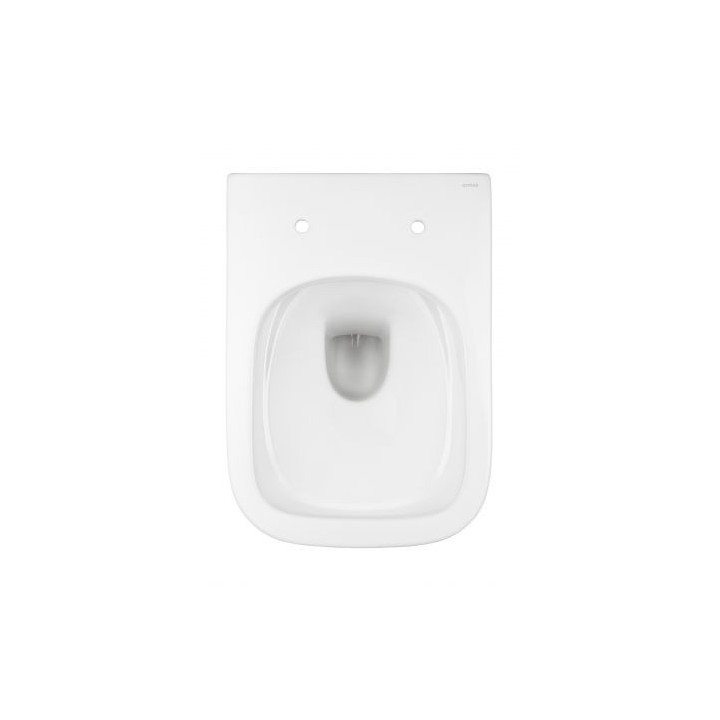 Zestaw Oltens Vernal miska WC wisząca PureRim z powłoką SmartClean z deską wolnoopadającą