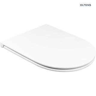 Oltens Jog deska sedesowa twarda wolnoopadająca Slim - biała