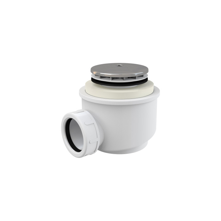 Syfon brodzikowy 50 mm - chrom