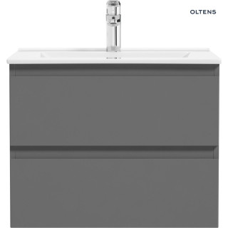 Oltens Vernal szafka 60 cm podumywalkowa wisząca - grafit 