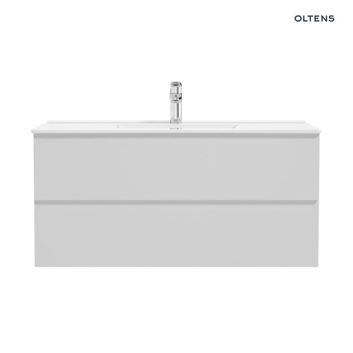 Oltens Vernal szafka podumywalkowa wisząca 100 cm 2S - szary mat 