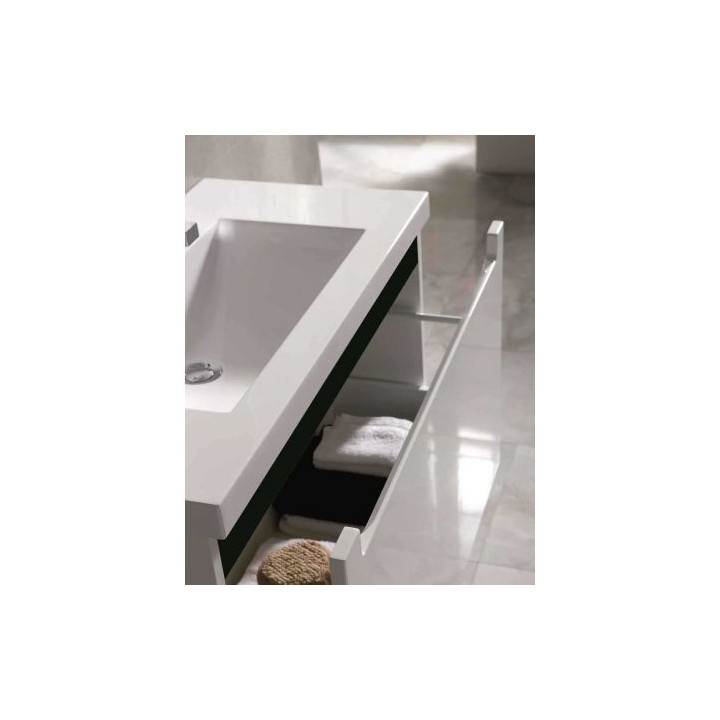 Oltens Jog umywalka z szafką 60 cm - biała 