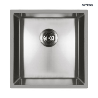 Oltens Stalvask zlew stalowy 1 komorowy 44x44 cm stal szlachetna polerowana