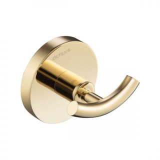 Oltens Gulfoss haczyk na ręcznik podwójny - złoty