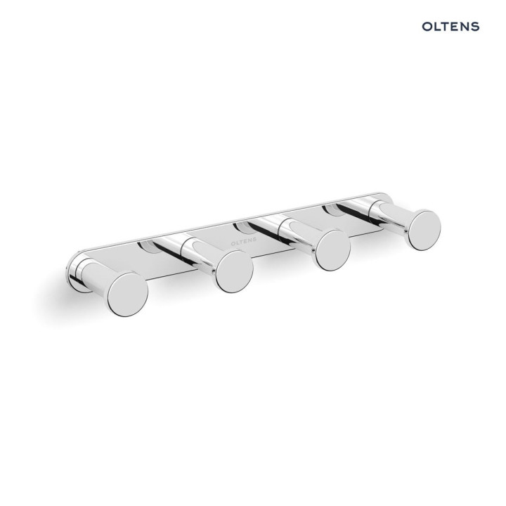 Oltens Vernal haczyk na ręcznik poczwórny - chrom