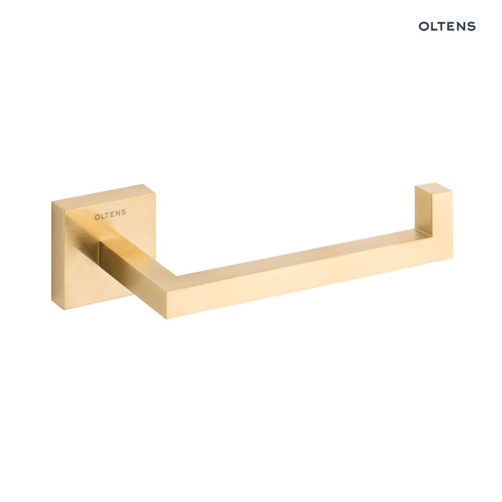 Oltens Tved uchwyt na papier toaletowy - złoto szczotkowane