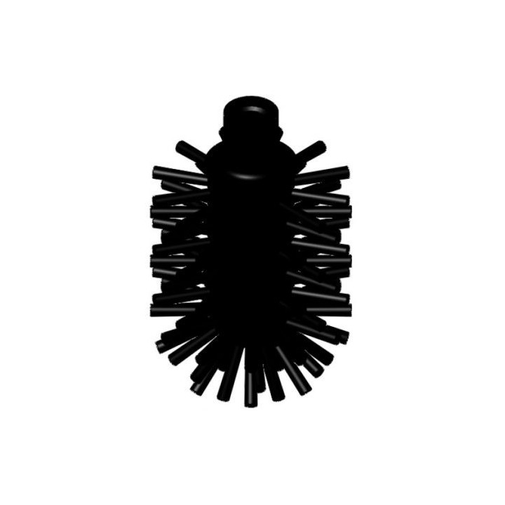 Oltens główka szczotki do WC zapasowa - czarna 