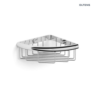 Oltens Elva koszyk łazienkowy narożny - chrom