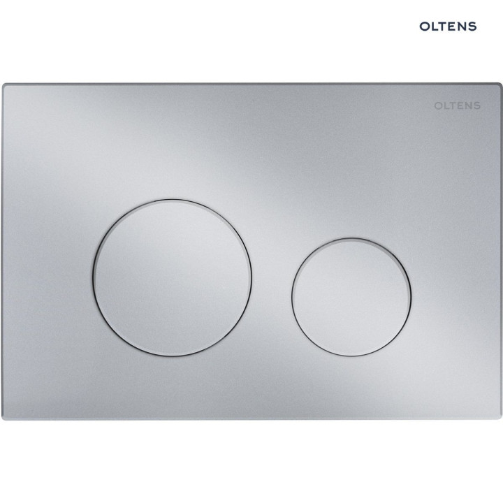 Oltens Lule przycisk spłukujący do WC - chrom matowy 