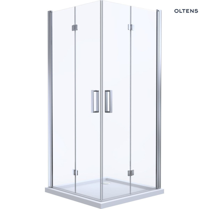 Oltens Byske kabina prysznicowa 90x90 cm kwadratowa 