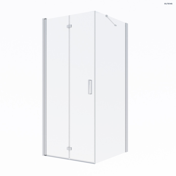 Oltens Trana kabina kwadratowa 90x90 cm drzwi otwierane