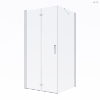 Oltens Trana kabina prostokątna 90x100 cm drzwi otwierane