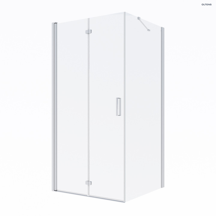 Oltens Trana kabina prostokątna 90x100 cm drzwi otwierane