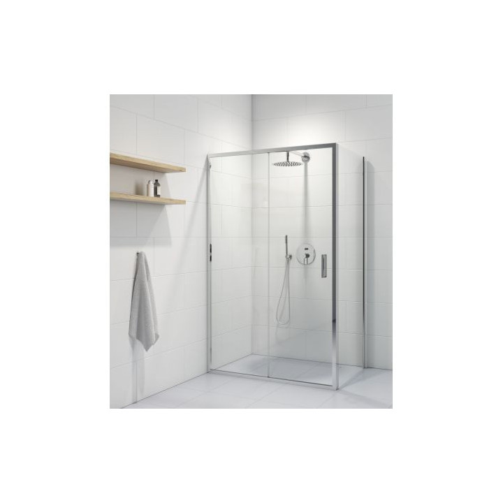 Oltens Fulla kabina prostokątna 80x120 cm drzwi przesuwne