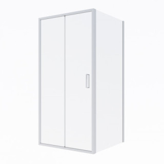 Oltens Fulla kabina prostokątna 90x100 cm drzwi przesuwne 