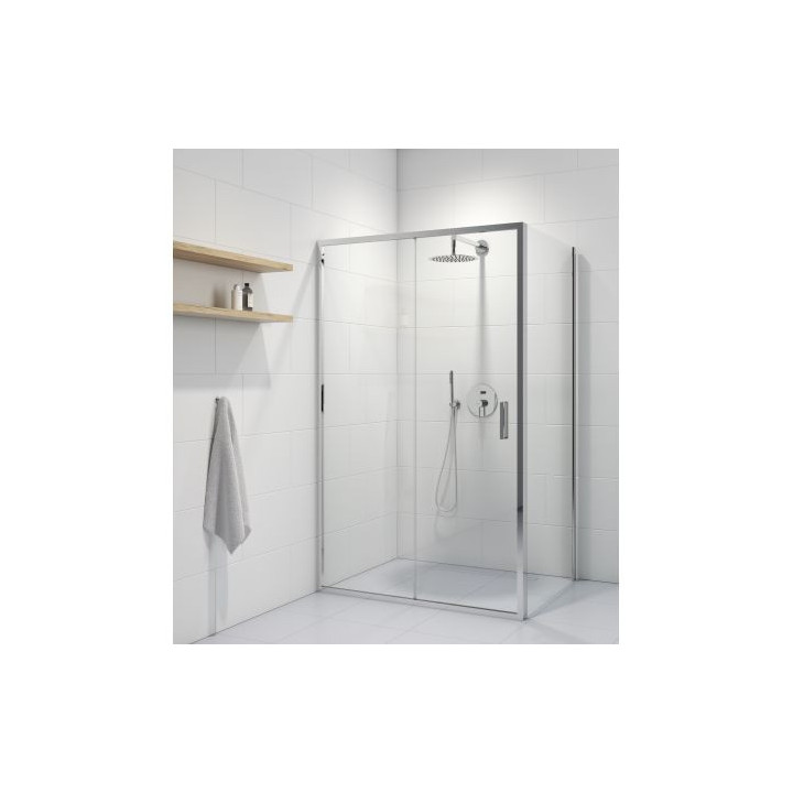 Oltens Fulla kabina prostokątna 90x120 cm drzwi przesuwne