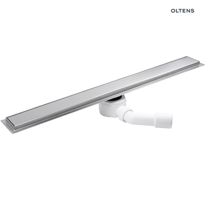 Oltens Langan 90 uniwersalny 2w1 odpływ prysznicowy liniowy 90 cm z kołnierzem
