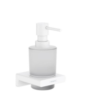 Dozownik mydła Hansgrohe AddStoris, ścienny, czarny mat