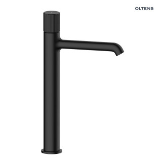 Oltens Hamnes bateria umywalkowa stojąca wysoka - czarny mat