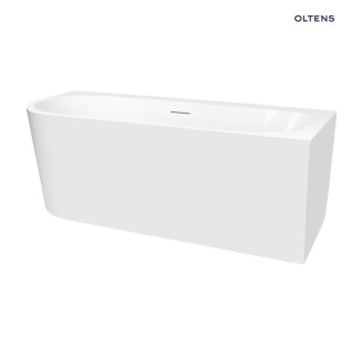 Oltens Hulda wanna narożna 170x80 cm prawa akrylowa - biały połysk