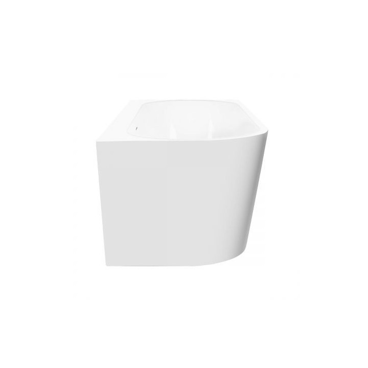 Oltens Hulda wanna narożna 170x80 cm prawa akrylowa - biały połysk