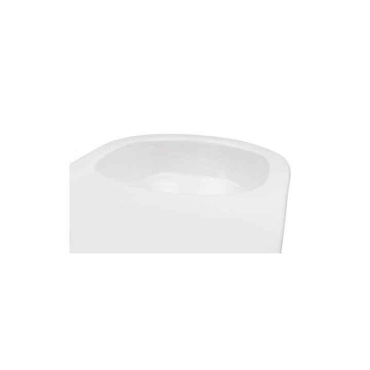 Oltens Holsted miska WC wisząca PureRim z deską wolnoopadająca - biała