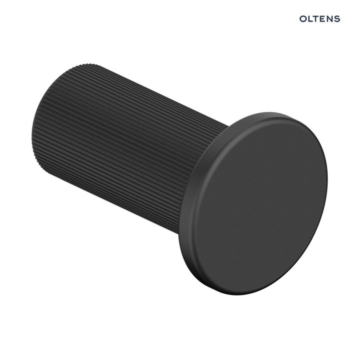 Oltens Hamnes haczyk na ręcznik - czarny mat