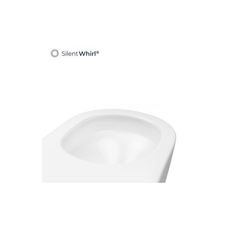 Oltens Hamnes Stille miska wisząca WC PureRim - biała 