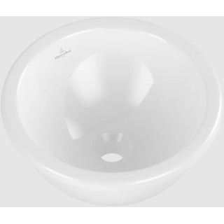 Loop & Friends Umywalka podblatowa, 330 x 330 x 190 mm, Weiss Alpin, bez przelewu