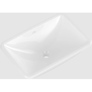 Loop & Friends Umywalka podblatowa, 540 x 340 x 185 mm, Weiss Alpin CeramicPlus, bez przelewu