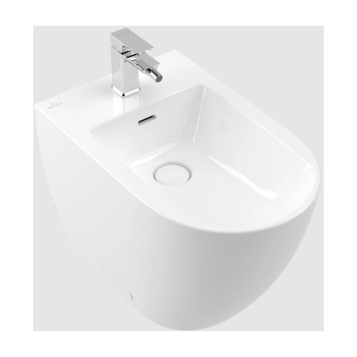 Bidet Villeroy & Boch/Subway 3.0, stojący, 370 x 600 mm, Weiss Alpin CeramicPlus