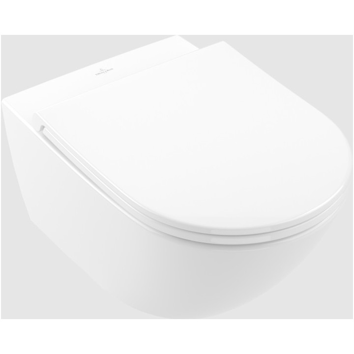  Villeroy & Boch Universo TwistFlush Combi-Pack, podwieszany, wraz z TwistFlush, Weiss Alpin CeramicPlus