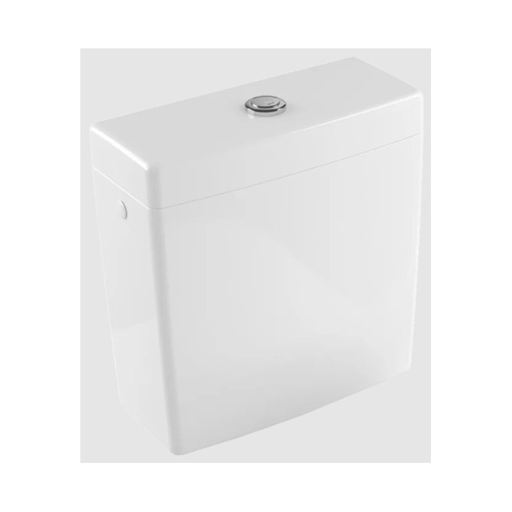 Villeroy & Boch Subway 2.0 Spłuczka, dopływ z boku albo z tyłu, Weiss Alpin CeramicPlus