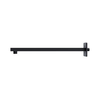 Ramię prysznicowe do deszczownicy natryskowej Corsan 38 cm czarne