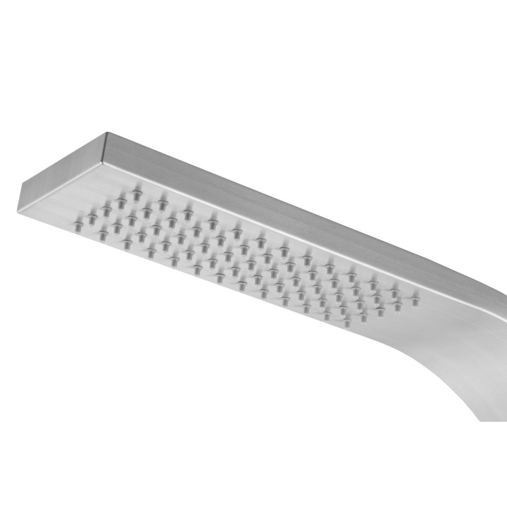 Panel prysznicowy Corsan Snake srebrny z termostatem