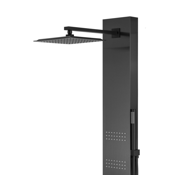 Panel prysznicowy Corsan Neo grafitowy