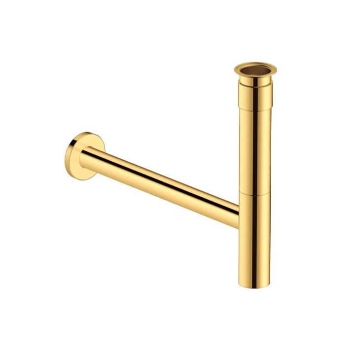 Syfon ozdobny Duravit - złoto polerowane 