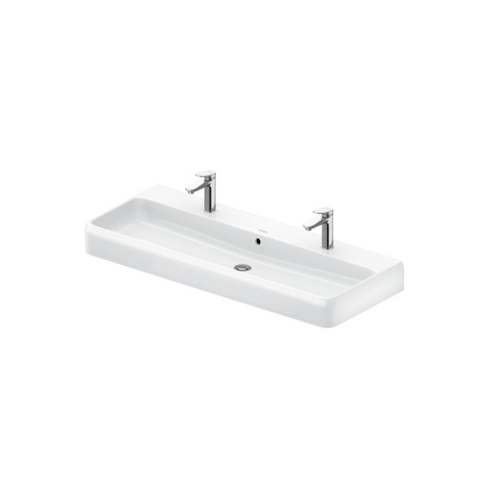 Umywalka meblowa 120x47cm, Duravit Qatego - Biały błyszczący (HyG)