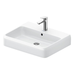 Umywalka szlifowana 60x47cm, Duravit Qatego - Biały błyszczący